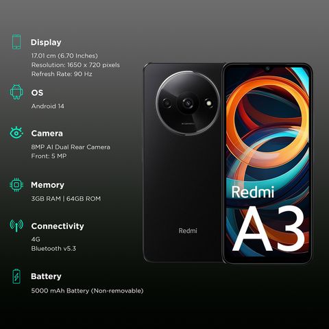 berapa harga hp redmi a3 ram 4